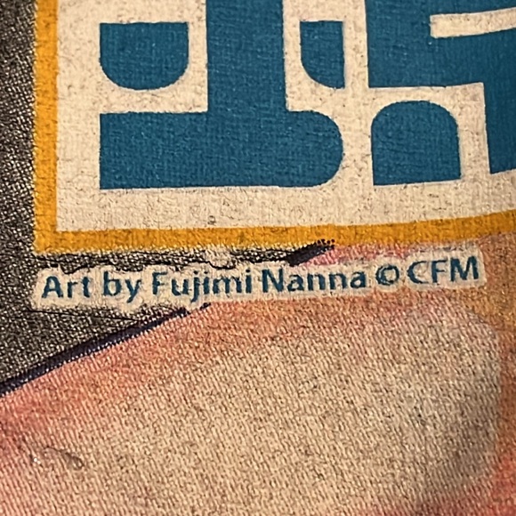 Kagamine Rin Hatsune Miku T-Shirt Graphic Tee Anime Black size LG - Picture 3 of 11